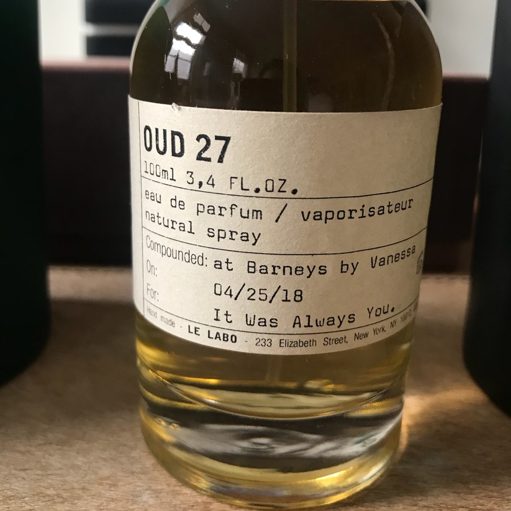 Le Labo Oud 27 Parfume